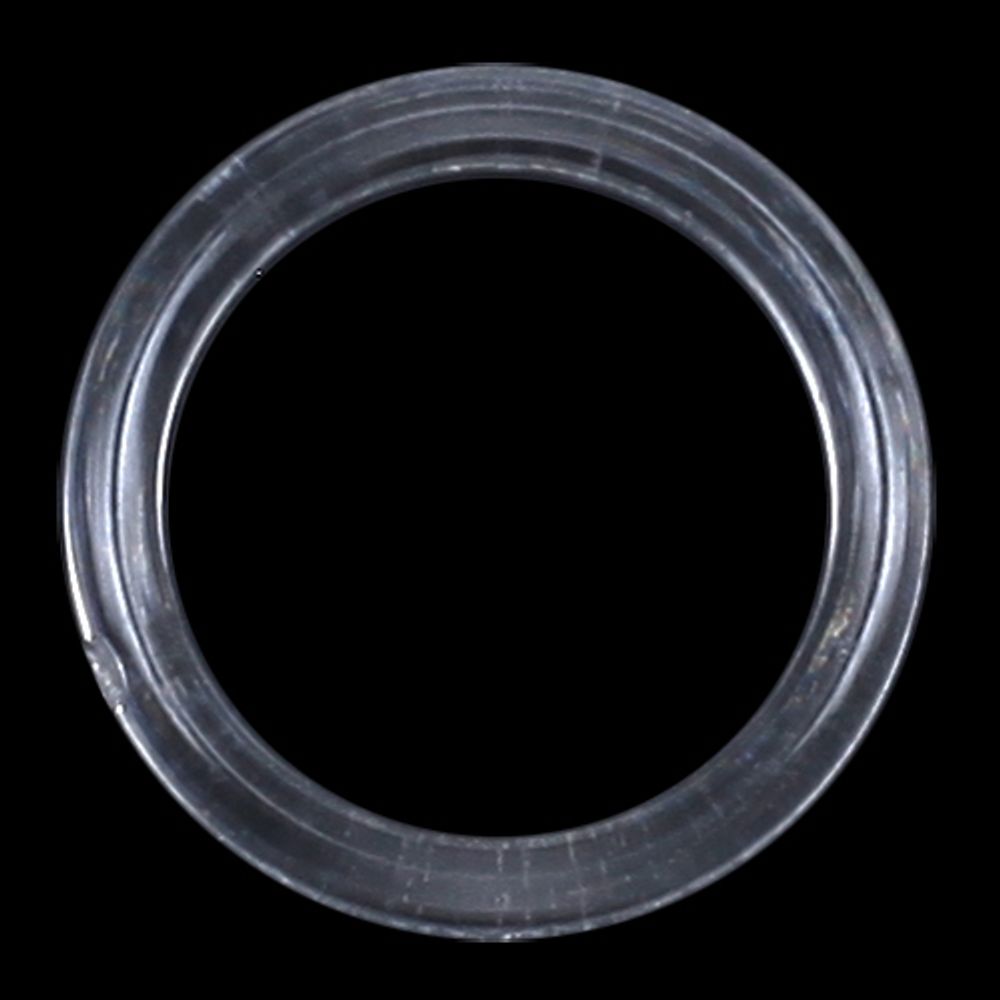 Кольца для бюстгальтера пластик ⌀10.0 мм, прозрачный, ГТ1000, 100 шт