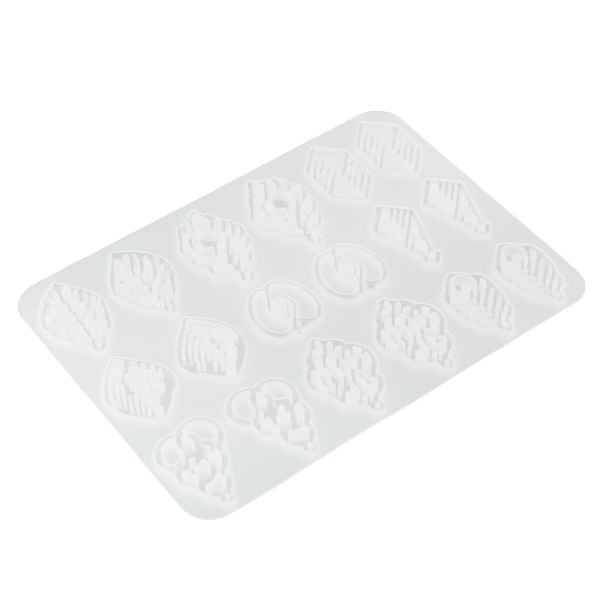 Форма силиконовая для эпоксидной смолы 01, Love2art SMER-08