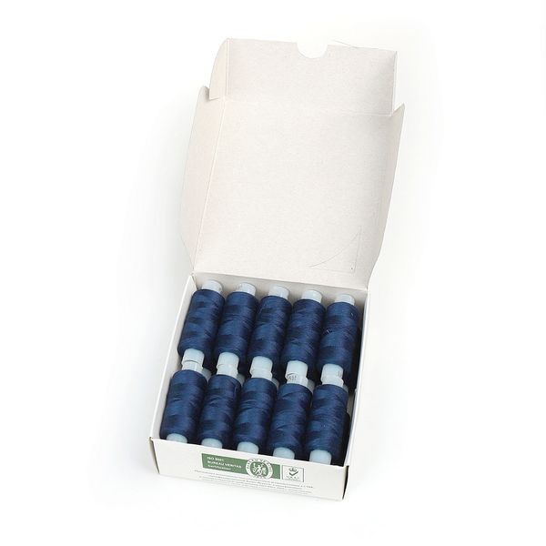 Нитки армированные ПНК им.Кирова 45ЛЛ, бытовые, 200 м / 20 кат., 2110 васильковый