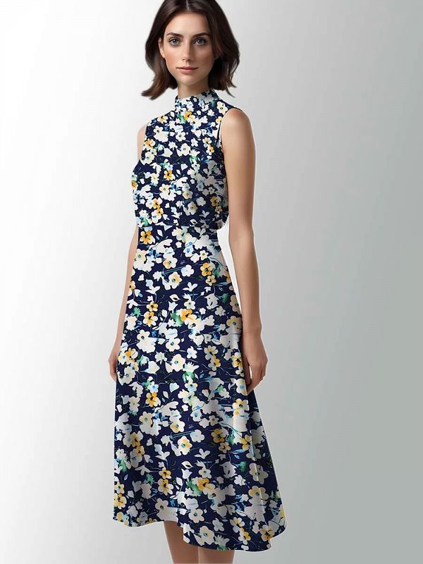 Штапель 90 г/м², 145 см / 2 метра, TBY Vi-E1756-3 цв.E1756-3