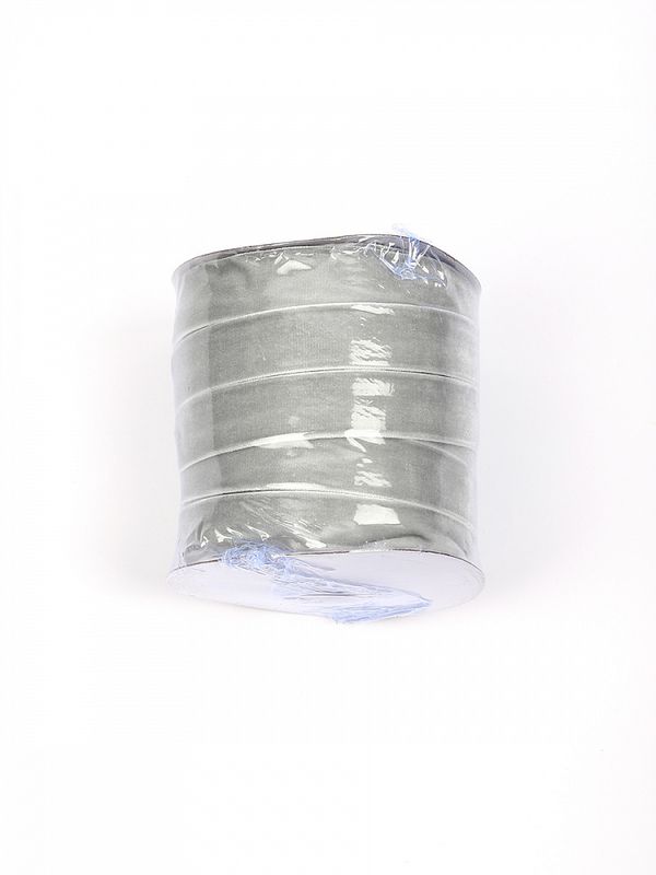 Лента бархатная (тесьма) 20.0 мм / 22.86±1 метров, арт.20VR88 нейлон цв.серый