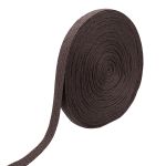Стропа (ременная лента) 45 мм / 45.72 метра, [75.59 г/пог.м], плетеная вощёная, ZH108 коричневый, 3Al299