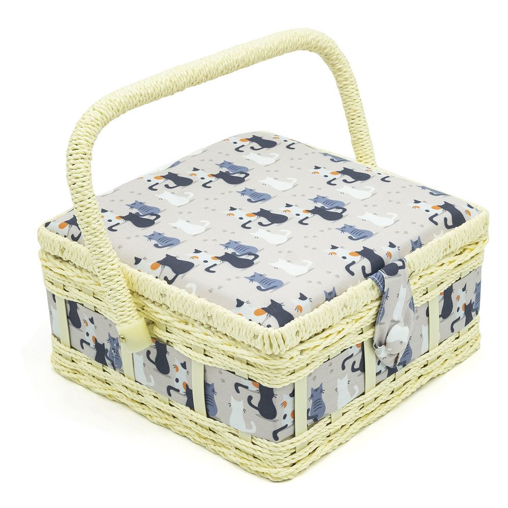 Шкатулка малая 20х20х11 см, Коты, LY1632S-PVC-Tray