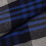 Фланель рубашечная 150 г/м², 150 см / 2 метра, TBY.Fl.T390.2, цв.390 синий