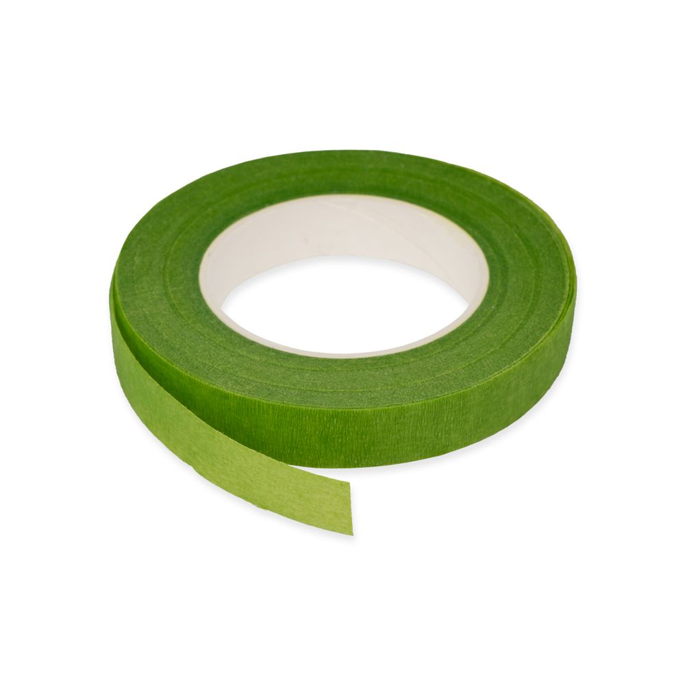 Флористическая лента 12 мм, 12 шт, 27.4 м, 05 оливковый, Blumentag FLTN