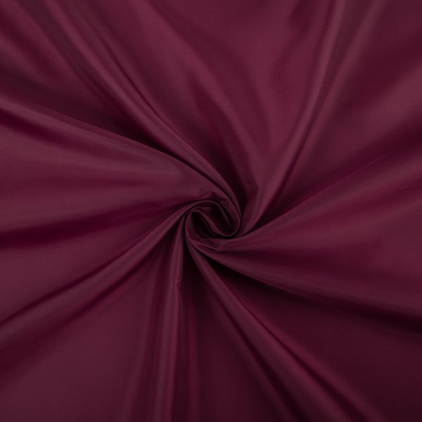 Ткань подкладочная (таффета) 180Т, 57 г/м², 500х152 см, 121 бордовый, Gamma 180Т