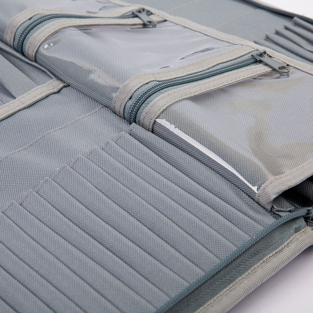 Органайзер для спиц и крючков 43х21х2 см, ткань нейлон, 02 веточки, Gamma OGN-06