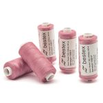 Нитки швейные бытовые Bestex 40/2, 365 м (400 ярд) / 10 кат., 032 светло-коралловый