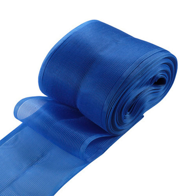 Лента для бантов (капрон) _8 см, 25 м (василек) С3501