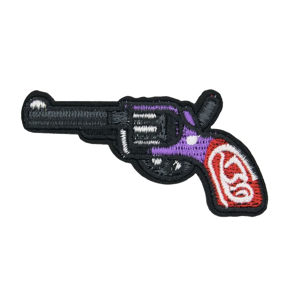 Термоаппликация Пистолет, черный, 8.5*4.5см, Hobby&amp;Pro