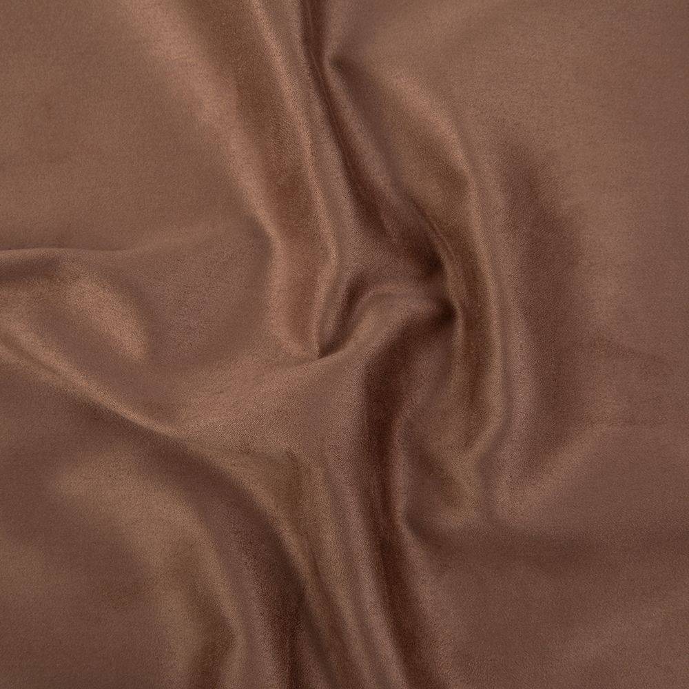 Замша искусственная Woven Suede 175 г/м², 147±2 см / 5 метров, 18-1030 saddle (св.коричневый), Peppy Woven Suede