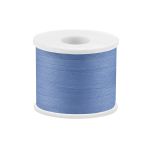 Лента (тесьма) шелковая 7.0 мм / 45.5±0.5 метров, №257 т. голубой, Gamma SR-7