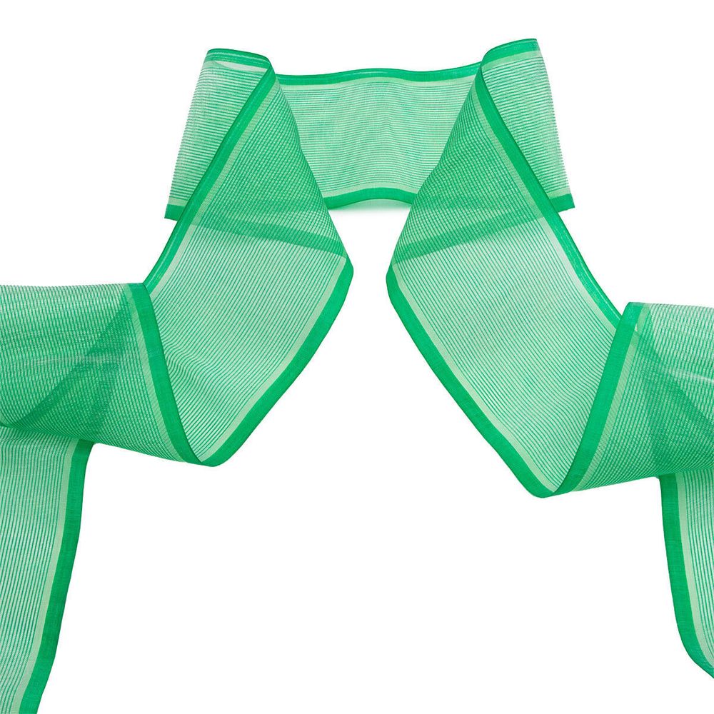 Лента для бантов (капрон) _8 см, 25 м (зеленый) С3501
