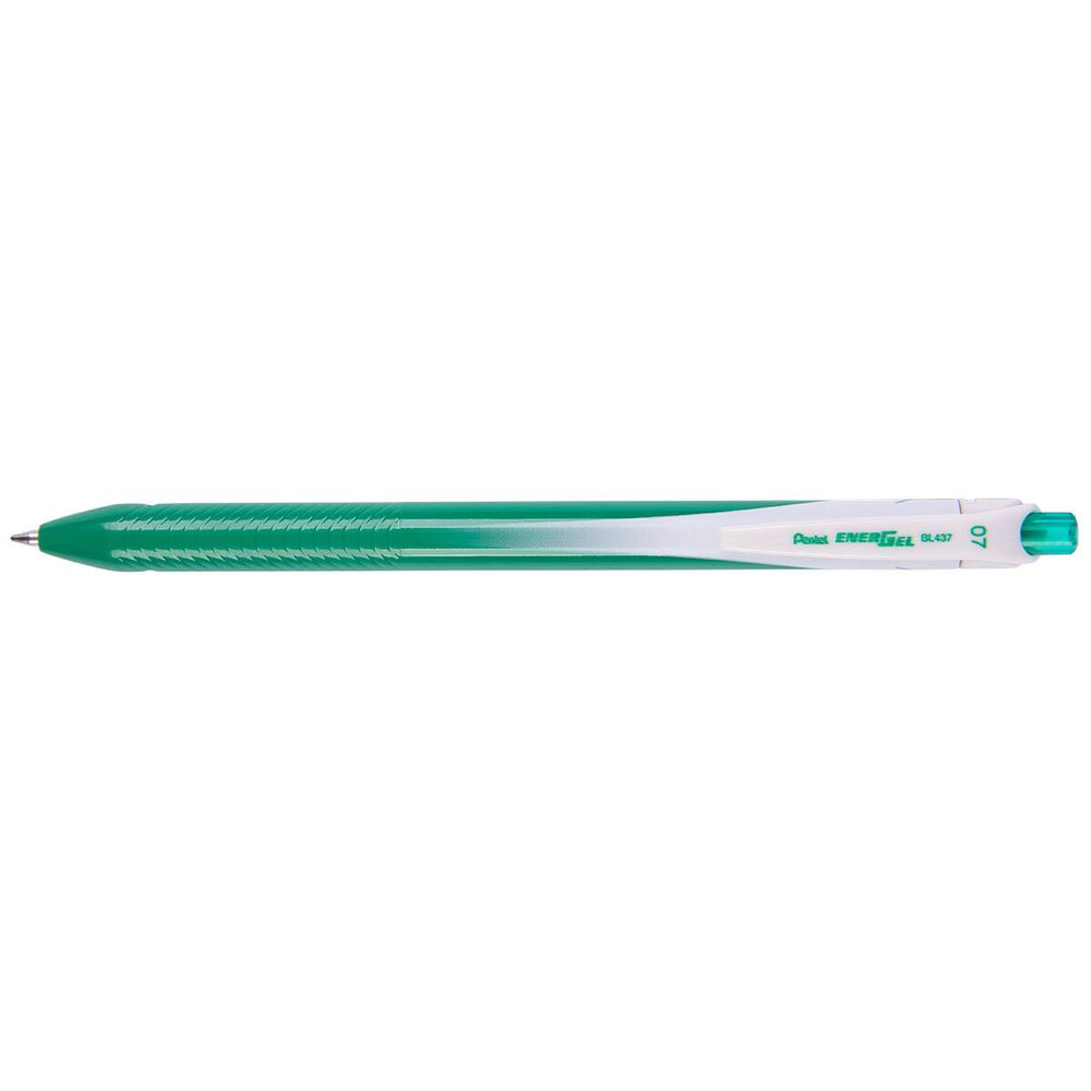 Ручка гелевая автоматическая Energel, одноразовая 0.7 мм, 12 шт, BL437-D, Pentel