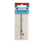 Иглы ручные гибкие бисерные с большим ушком ⌀0.35 мм, 10 шт, сталь, Gamma NC-304