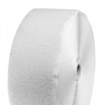 Лента контактная липучка (велкро) пришивная уп. 100 мм / 25 метров, F101 белый, /петля/, кач."C" /TOS/