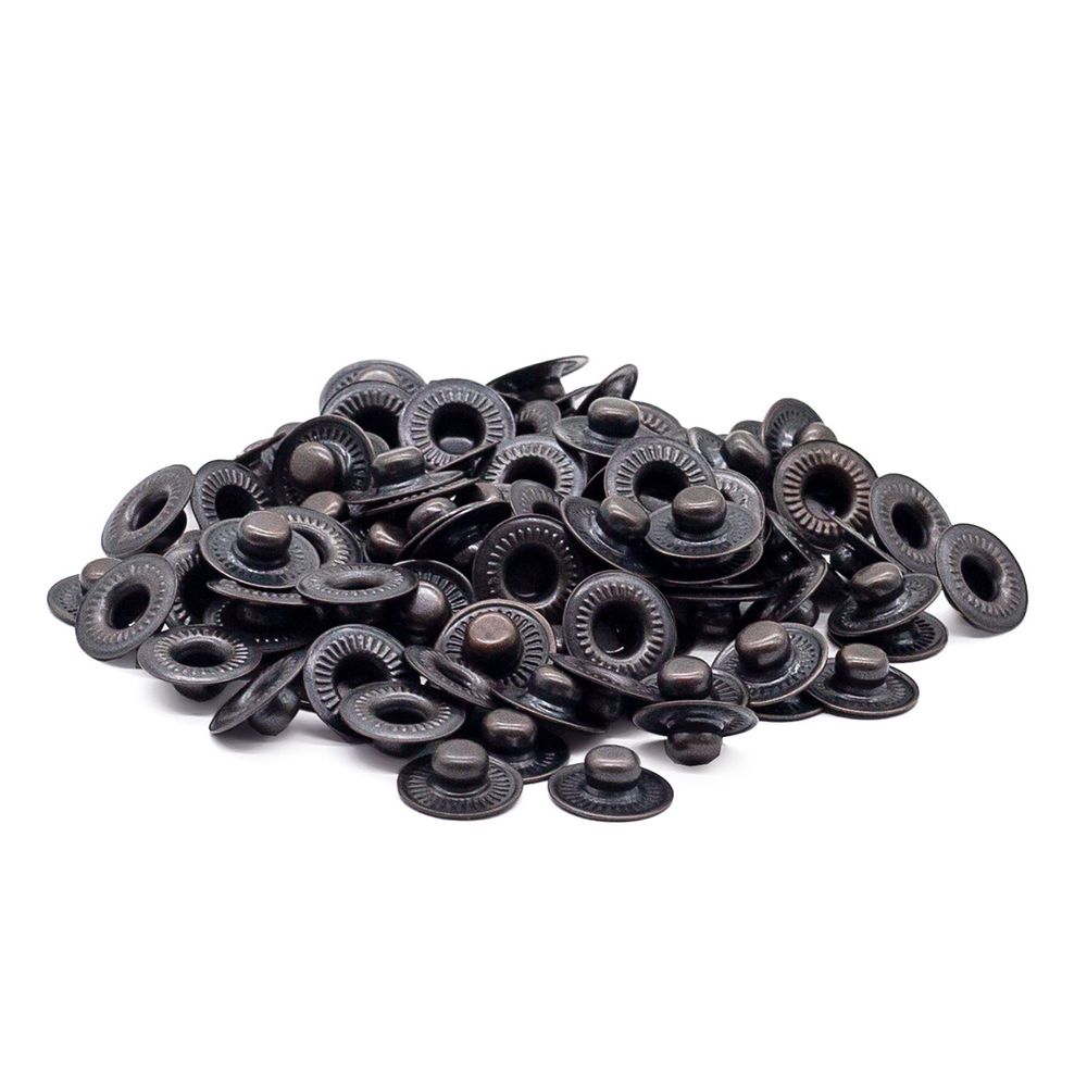 Часть кнопки Альфа (S-образная) ⌀11.5 мм (C-часть), т.медь.520, 100 шт, BIG