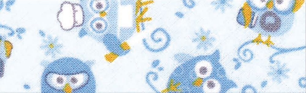 Бейка косая с рисунком 20 мм, 20 метров, диз.6528 01 Safisa (Spiral)