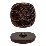 Пуговицы на ножке (3.03-830-38) (коричневый), 20 шт