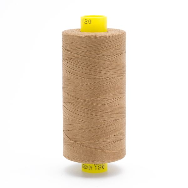 Нитка универсальная Gutermann Mara 120/2, 1000 м, 700207, 453 темно-песочный, 1 катушка