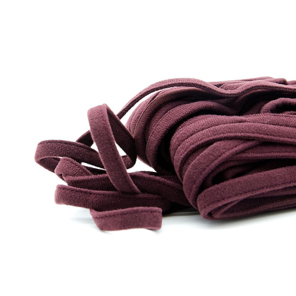 Лента тоннельная (чехол для косточек) 10х8 мм / 20 метров, Arta, 076 сливовое вино