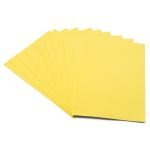 Фоамиран EVA-1010, 10 шт, 20х30 см, 1 мм., Astra&Craft (ZK-008/BK033 желтый)