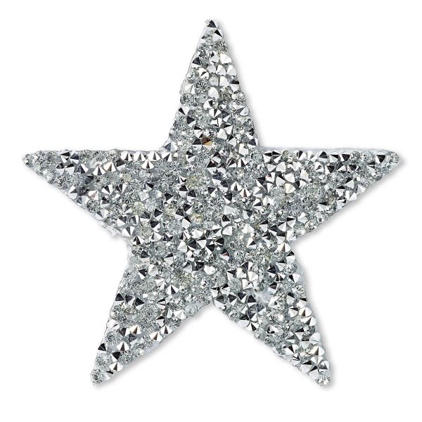 Переводная наклейка Гламур Звезда серебр. 1шт, Prym