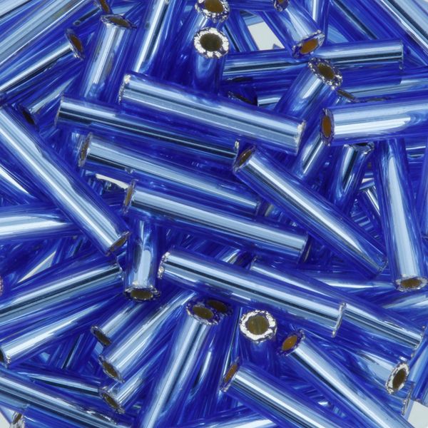 Бисер Toho Bugle 3 (9 мм), 25 г (5х5 г), 0035 васильковый