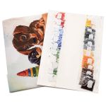 Набор для вышивания бисером Hobby&Pro, Два щенка, 30х23 см