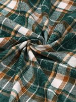 Фланель рубашечная вареная 150 г/м², 150 см / 2 метра, TBY.Fl.T497 зеленый