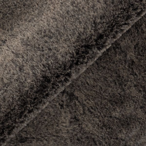 Плюш (ткань) Peppy PTB-004 374 г/м², 152 см / рул. 5 метров, черный/black