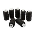 Нитки армированные ПНК им.Кирова 65ЛХ, бытовые, 200 м / 7 кат., 6818 черный