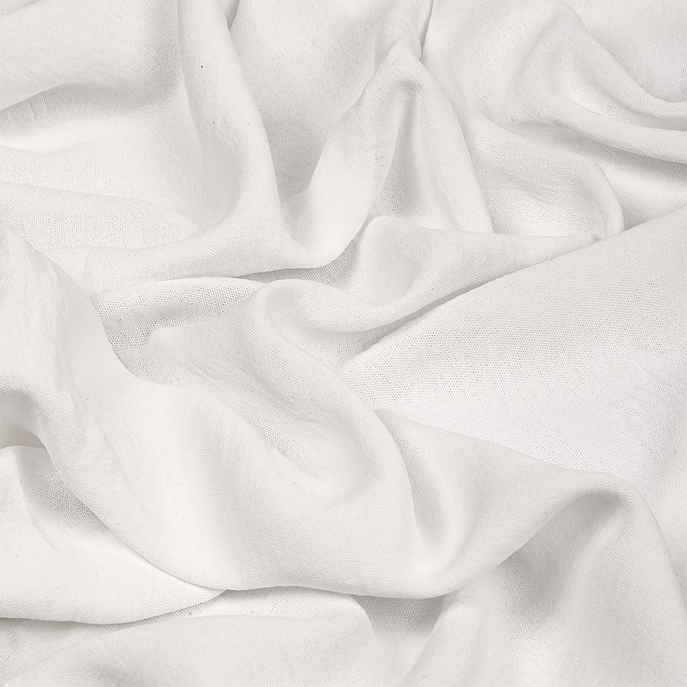 Лен Манго 160 г/м², 150 см / 25 метров, TBY.Mg.01, цв.белый