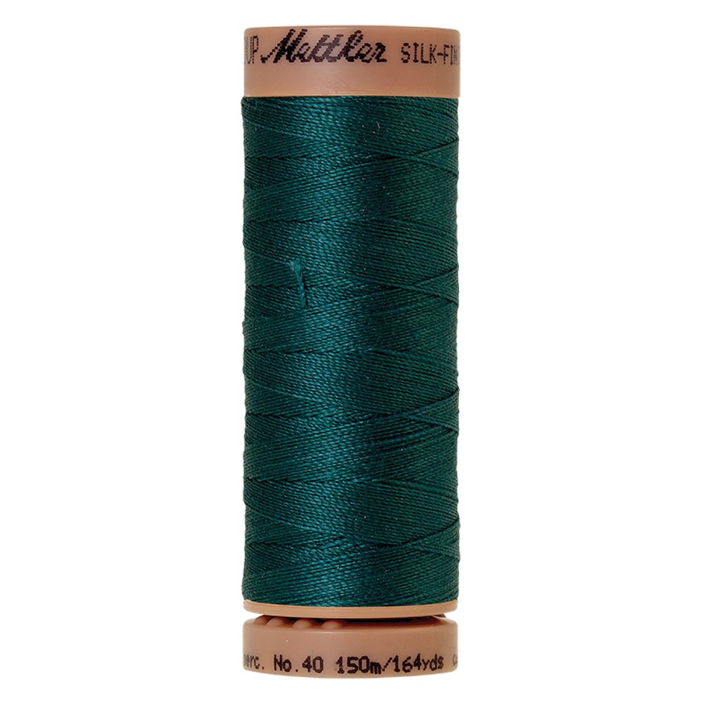 Нитки хлопковые отделочные Mettler Silk-Finish Cotton 40, 150 м, 0314, 5 катушек