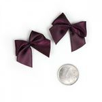 Бантики пришивные 35 мм, MJRF070 фиолетовый S254, уп.100 шт