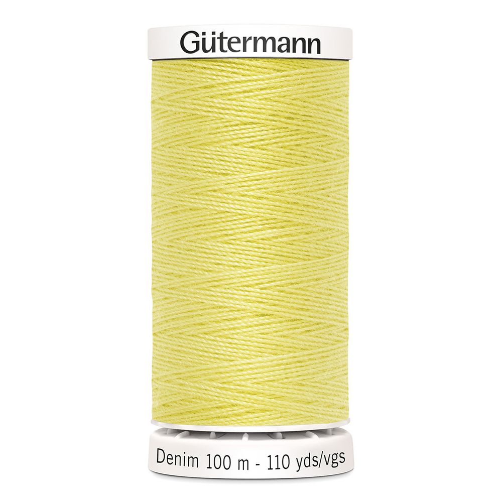 Нитки для джинсовых тканей Gutermann Denim 50, 100м, 1380, 5 катушек