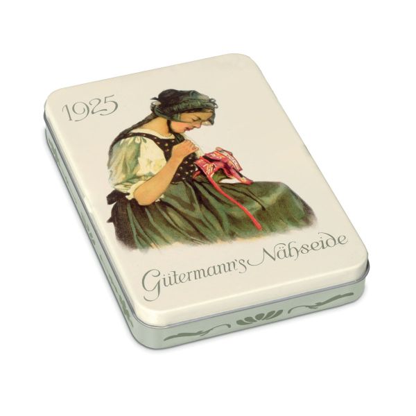 Швейные нитки (набор) Gutermann Sew-all 100м, 8 катушек, ассорти в металлической коробке 