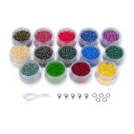 Набор бисера 10/0 (2.3 мм), 140 г, 14 цветов №02, GNK, Gamma