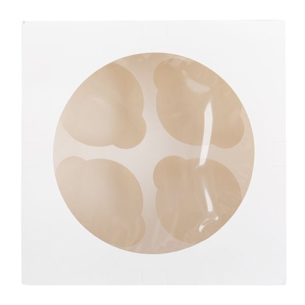 Коробка для маффинов с ложементом 16х16х10 см, S-Chief BFC-016