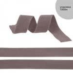 Резинка бельевая (окантовочная) матовая 15.0 мм / 1000 метров, шиншилла S222