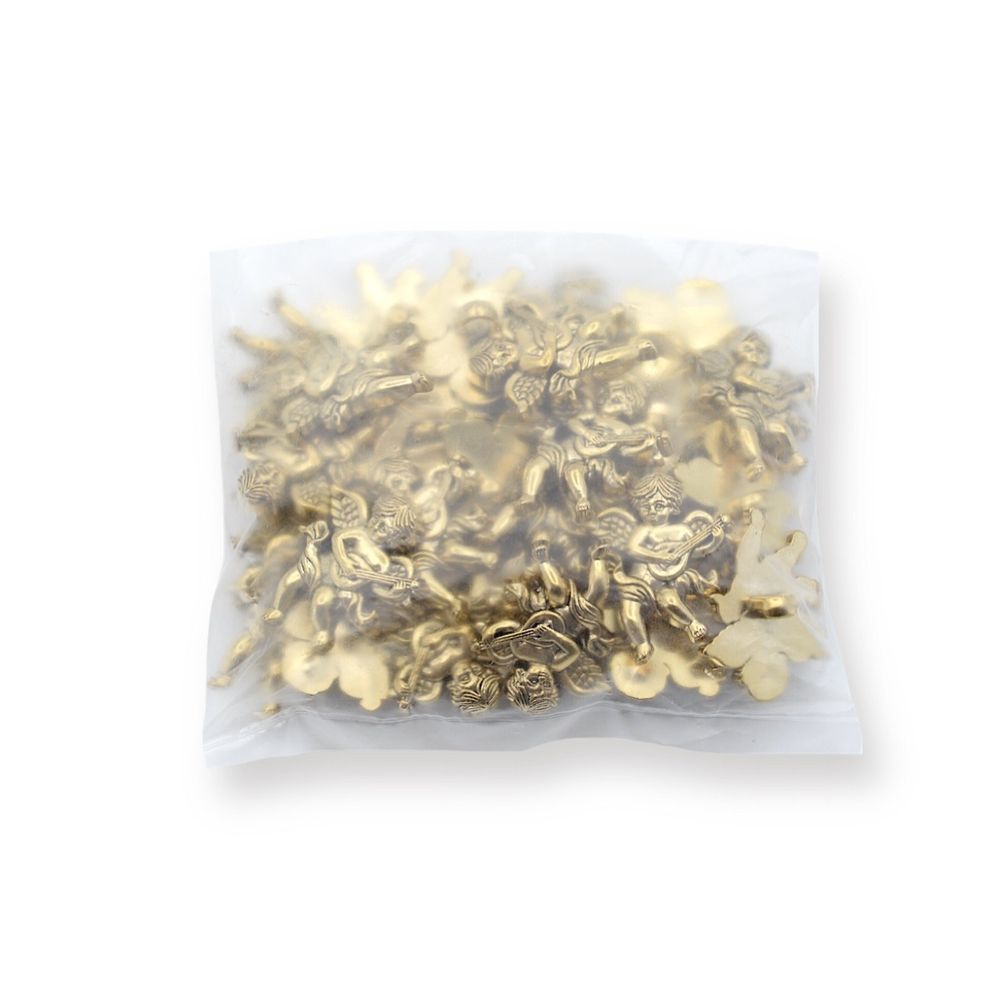 Украшения декоративные пуговицы Ангел, 26 мм (AG), 36 шт, S090204