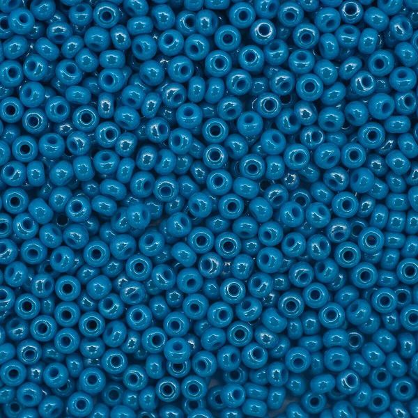 Бисер Preciosa 10/0 (2.3 мм), 100 г (5х20 г), непрозрачный с жемчужным покрытием, цв. 68050