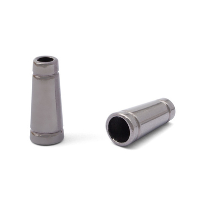 Наконечник для шнура металл колокол 20 мм (чер.никель), 20 шт