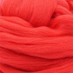 Шерсть для валяния Троицкая п/тонкая 1х100 г (до 29 мкр), 1390 коралл