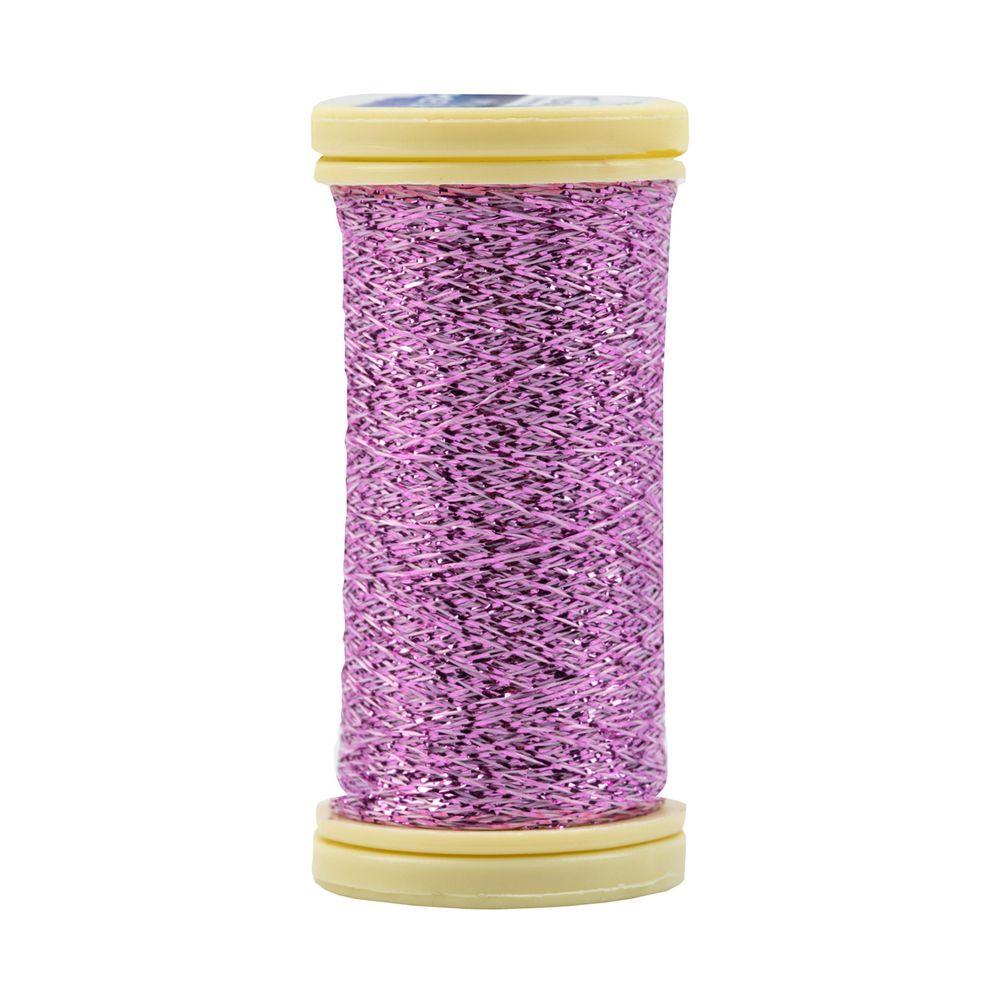 Мулине Gamma металлик M 5 мотков по 50 метров, M-117 розовый, Gamma BRILL