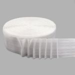 Лента (тесьма) шторная: сборка параллельная (1:2) 80 мм / 100 метров, 544813