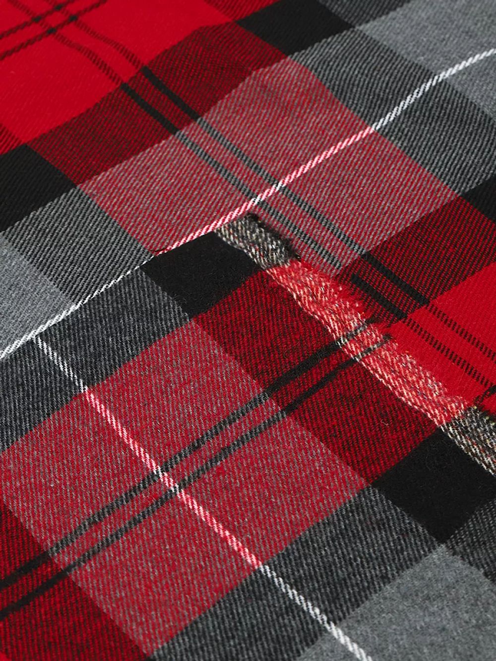 Фланель рубашечная 150 г/м², 150 см / 2 метра, TBY.Fl.T399.2, цв.399 красный