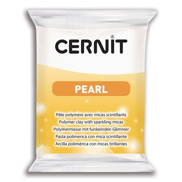 Полимерная глина запекаемая Cernit Pearl 56 гр (085 жемчужно-белый), CE0860056