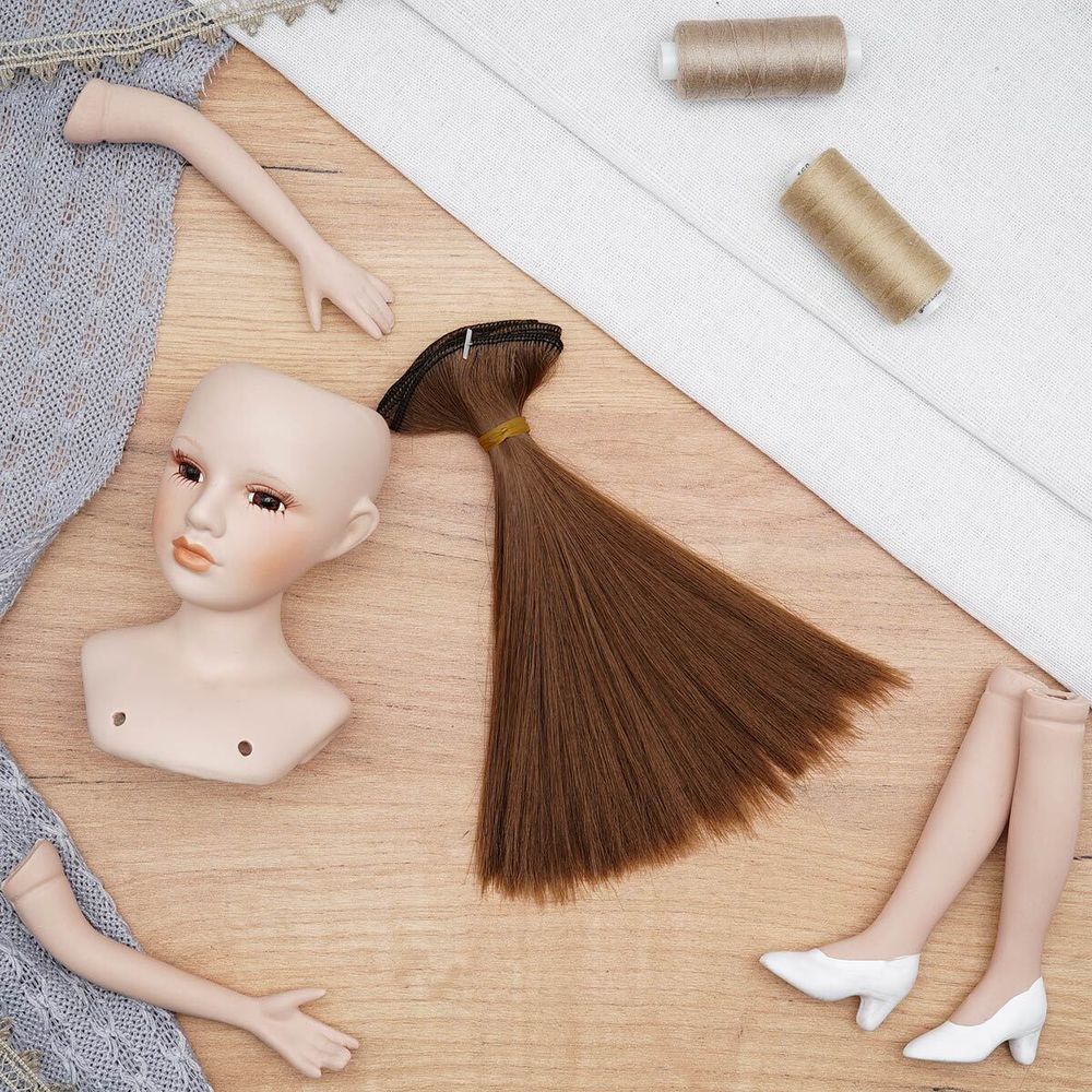 Трессы Элит прямые №17/HT-12(6А), длина 17см, ширина 100 см, 1шт, 26292