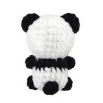 Набор для вязания игрушки Miadolla AMG-MN-0137, Панда (велюр), 10 см
